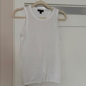 J. Crew Classic White Tank Top